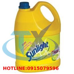 Nước rửa chén Sunlight can 4kg